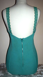 back of 50s swimsuit